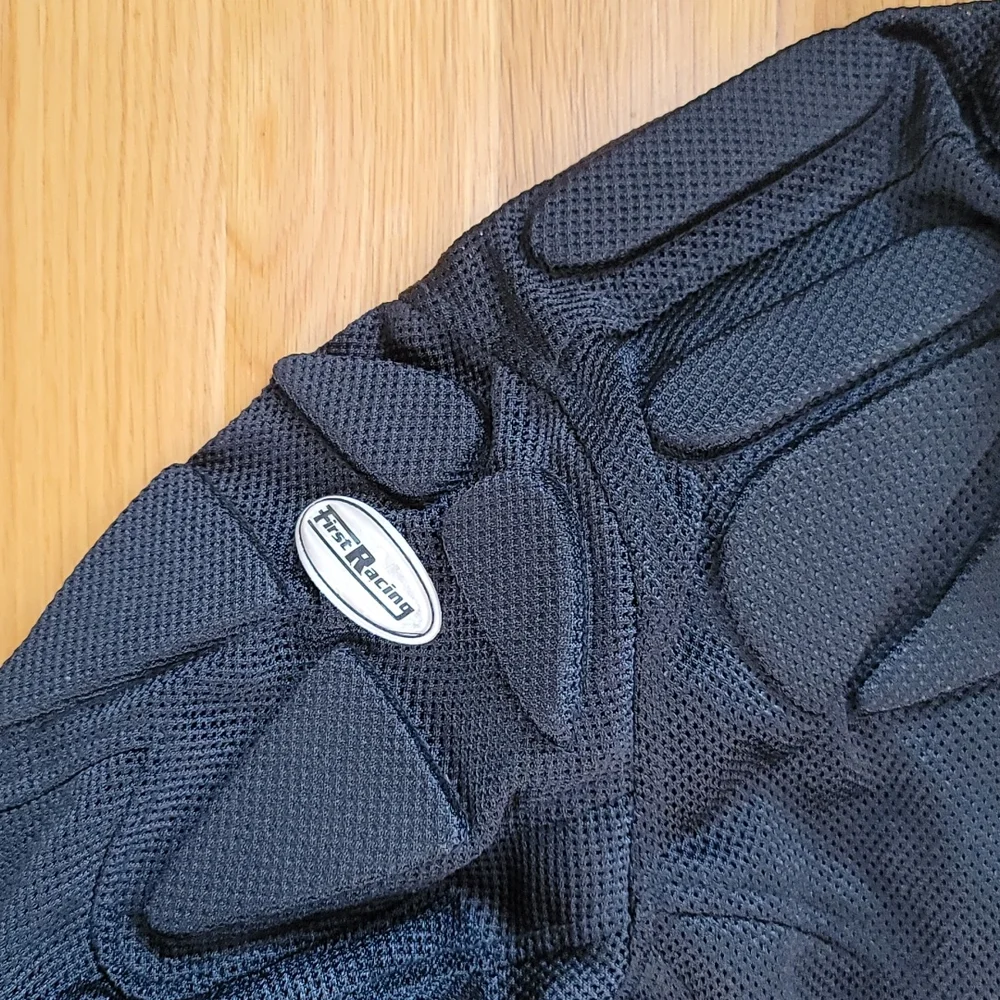 First Racing Motorcycle Jacket, Black, Size Large - Picture 3 of 11